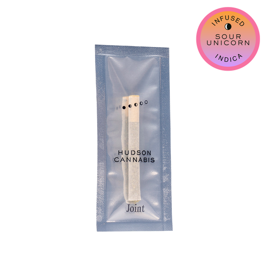 Hudson Cannabis | Joint - 1pk | Hash-Infused Sour Unicorn | .5g