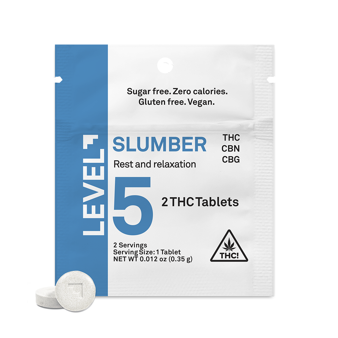 LEVEL 5 Slumber protab, THC Tablets  2ct.