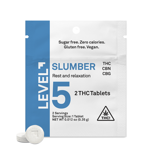 LEVEL 5 Slumber protab, THC Tablets  2ct.
