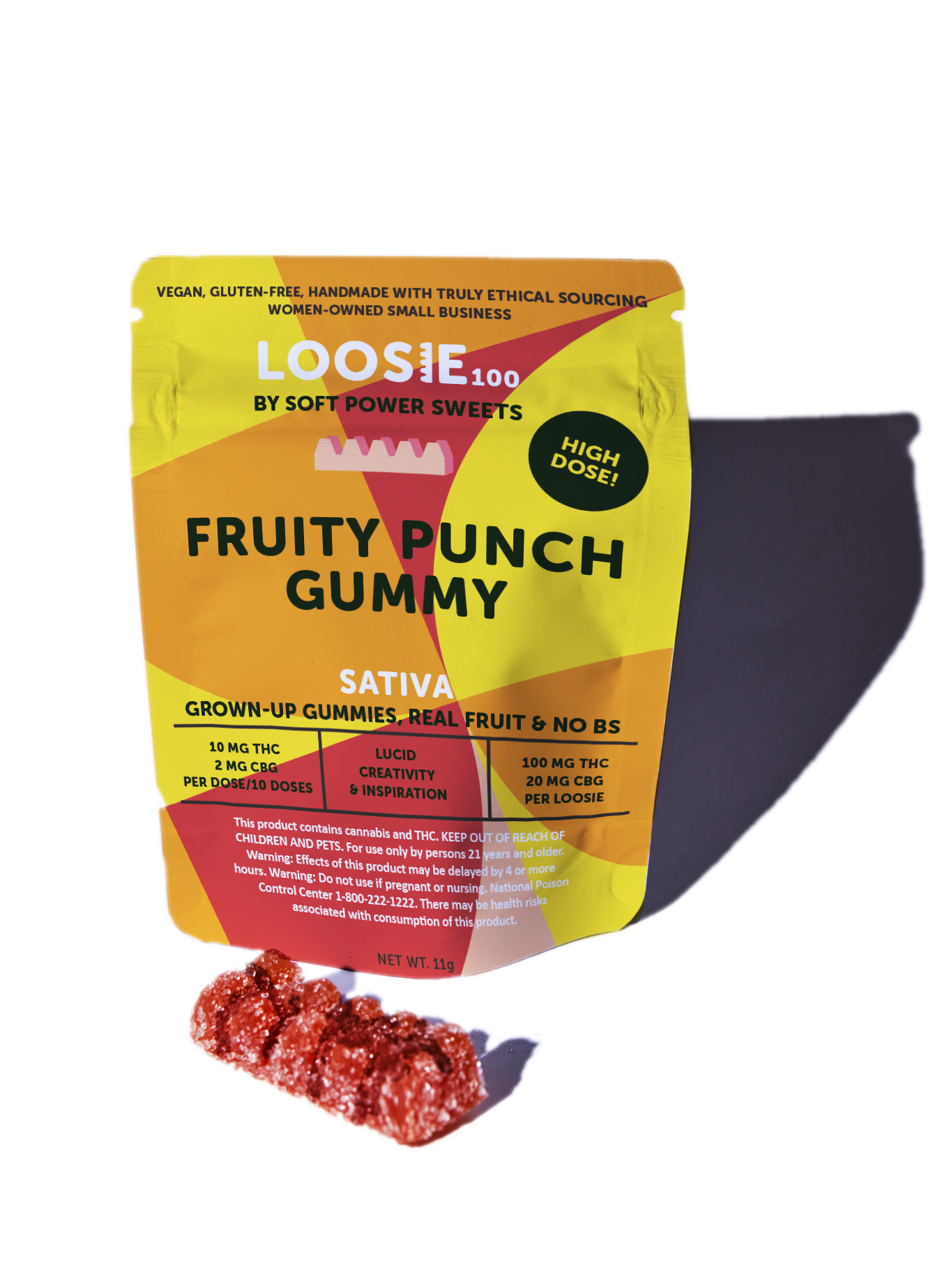 SPSweets | Loosie | Gummy | 100mg | Fruity Punch