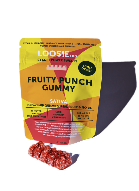SPSweets | Loosie | Gummy | 100mg | Fruity Punch