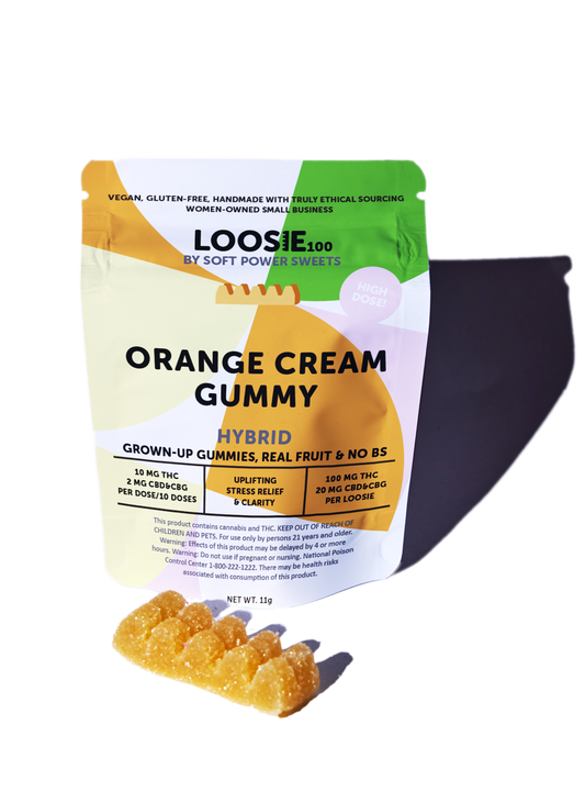 SPSweets | Loosie | Gummy | 100mg | Orange Cream
