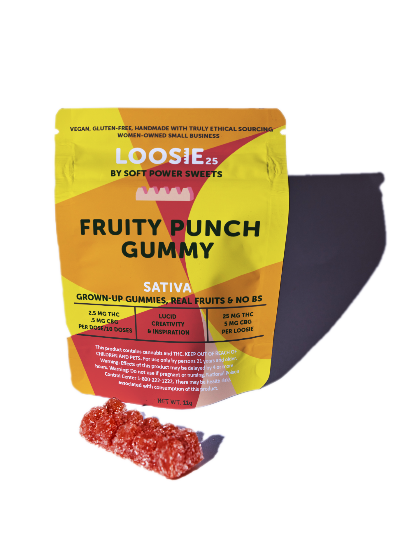 SPSweets | Loosie | Gummy | 25mg | Fruity Punch