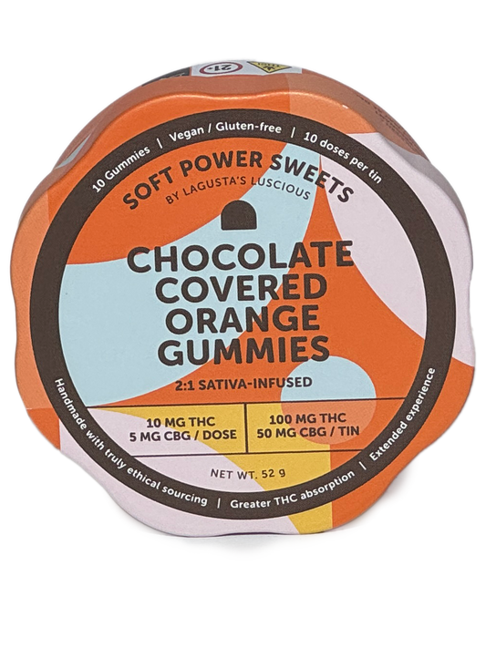 SPSweets | Chocolate Gummy | 10pk | 100mg | Orange - 2:1 CBG