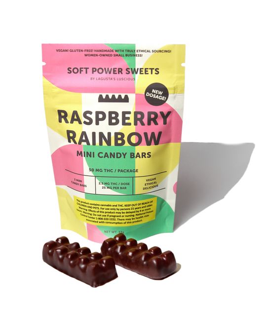 SPSweets | Loosie | Candy Bar |  2pk | 50mg | Raspberry Rainbow