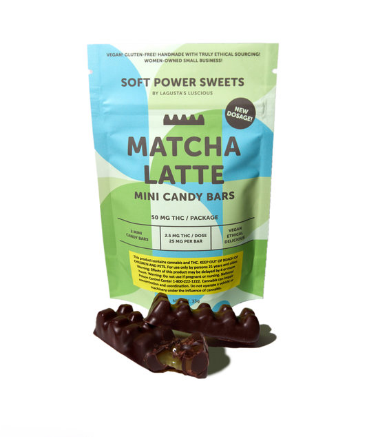SPSweets | Loosie | Candy Bar | 2pk | 50mg | Matcha Lattte