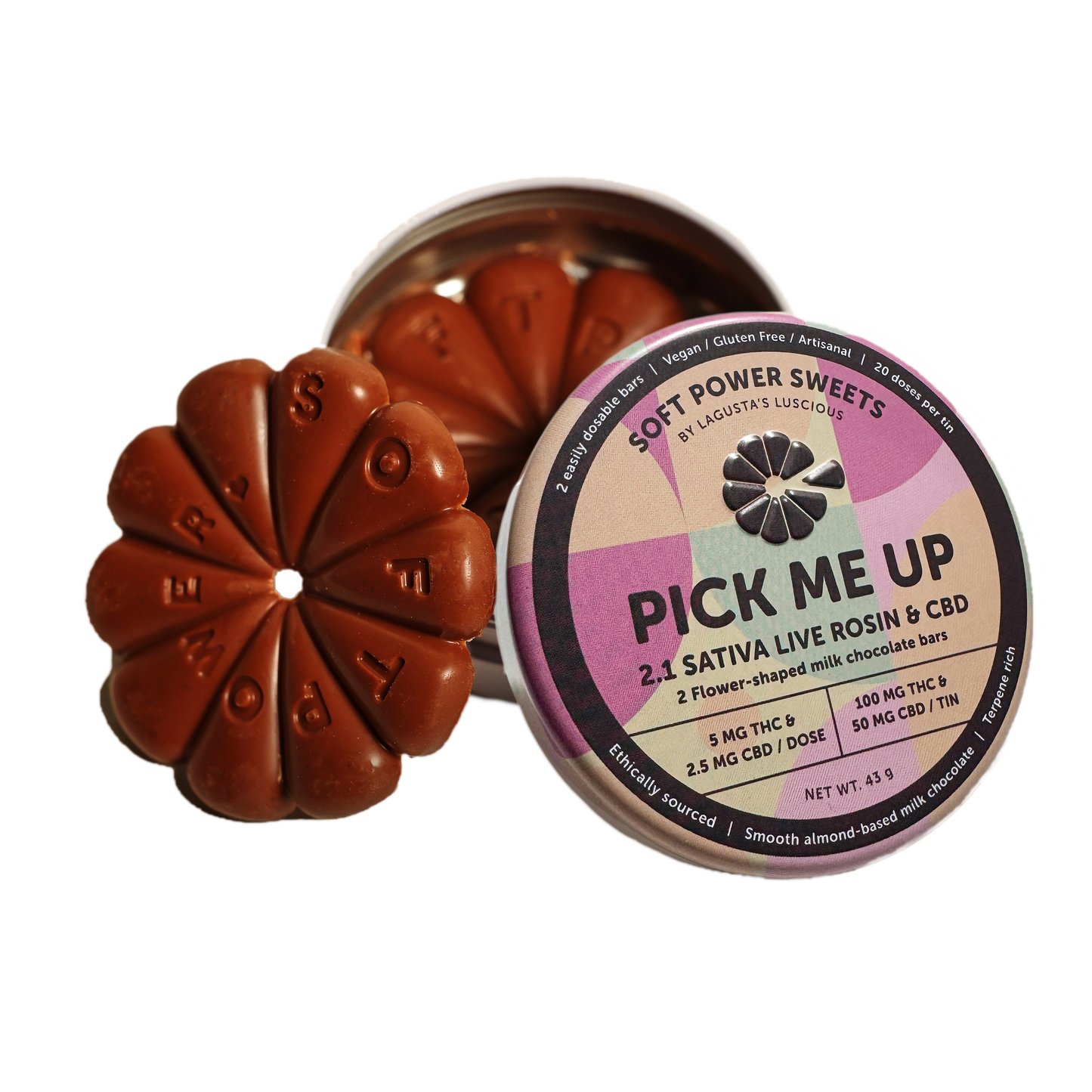 SPSweets | Chocolate Flower | Live Rosin | 100mg | Unwind