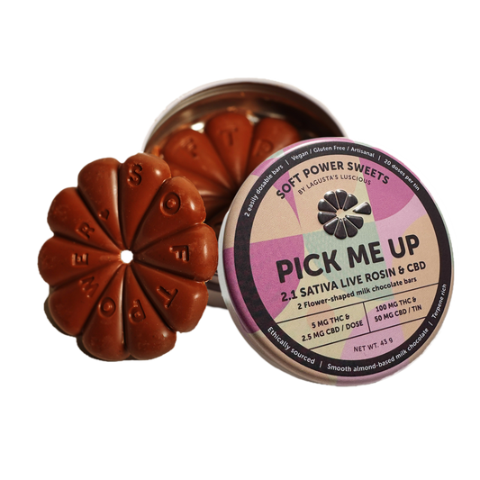 SPSweets | Chocolate Flower | Live Rosin | 100mg | Unwind