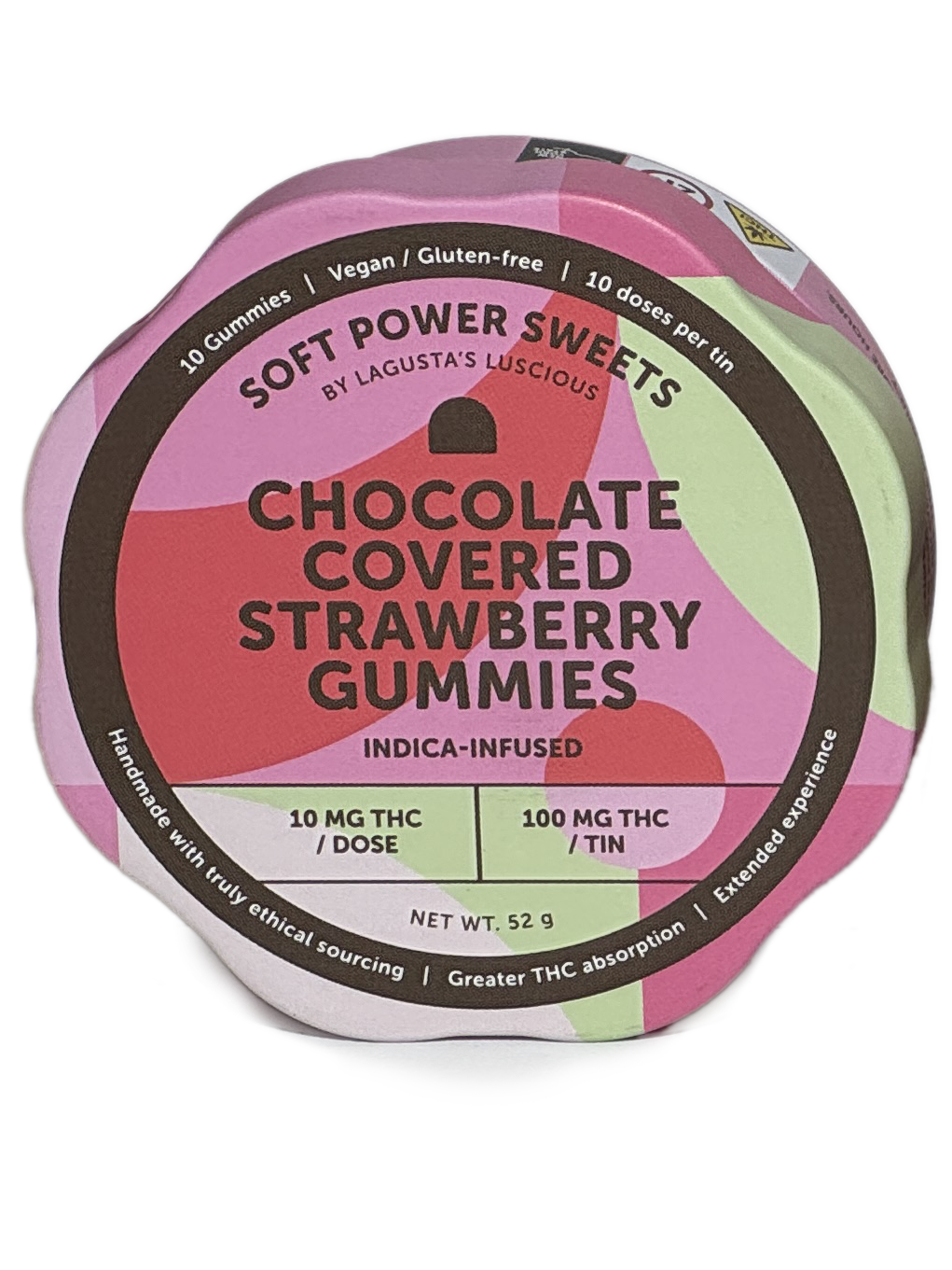 SPSweets | Chocolate Gummy | 10pk | 100mg | Strawberry